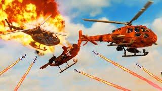 Realistic Helicopter Shootdowns & Crashes 20  Teardown