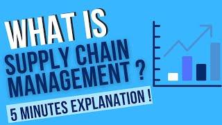 WHAT IS SUPPLY CHAIN MANAGEMENT ? 5 MINUTES EXPLANATION !!