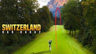 This is the NARROWEST course we played in Switzerland