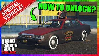 How To Unlock The Custom Taxi Special Vehicle | GTA 5 ONLINE