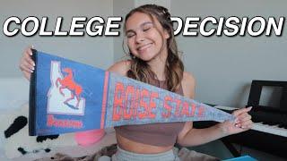 MY COLLEGE DECISION (& unboxing from Prime Student)