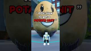 HOW 2 Get a POTATO in Skibidi Tower Defense #roblox