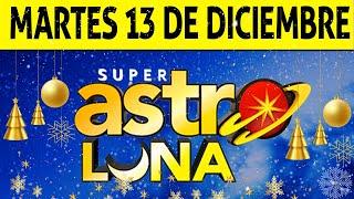 Resultado de ASTRO LUNA del Martes 13 de Diciembre de 2022 | SUPER ASTRO 