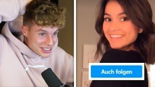 MEIN CRUSH FOLGT MIR  *LIVE REAKTION*