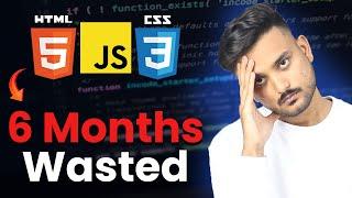 How Much HTML, CSS, JS Is Required To Become Developer in 2024 - Hindi