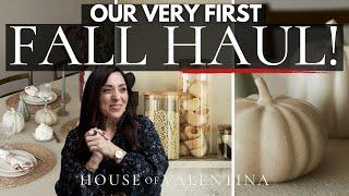 FALL IS HERE!  H&M Home HAUL + GREEK FRAPPE RECIPE that's SUPER SIMPLE!