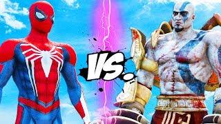 SPIDER-MAN vs KRATOS (God of War III) - Epic Battle