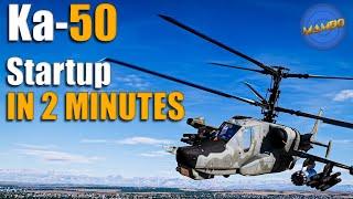 How to Startup the Ka-50 Blackshark In 2 MINUTES | DCS: World