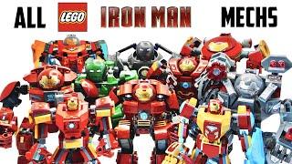 All LEGO Iron Man Mechs Comparison (2015-2023) Playscale versions