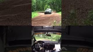 Inside vs. Outside a rally car