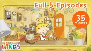 5 Best Episodes of The World of Curious Linda | Full Episodes Compilation | Knight Linda ️ & Etc.