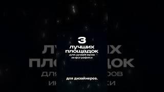 3 лучших площадок для дизайнеров #инфографика #дизайн