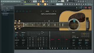 How to strum ample guitar in FL Studio 20