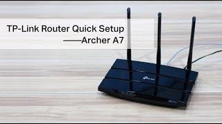 TP-Link Router Quick Setup