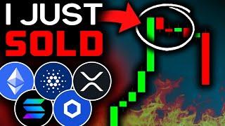 ALTCOIN WARNING: TAKE PROFITS (My Strategy)!! XRP News Today, Solana Price, Cardano, Chainlink & ETH