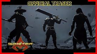 ‼SHADOW FIGHT ARENA OFFICIAL TEASER OMG ITS HERE