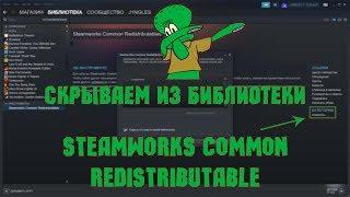 Steamworks Common Redistributable - что это, как скрыть?