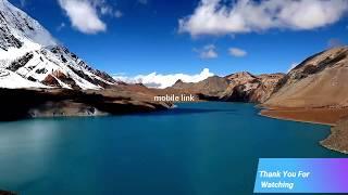 timelaps on tilicho lake