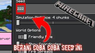 Jangan coba-coba dengan seed itu | 5 seed terbaik buatan kalian | Minecraft { MCPE INDONESIA } #87