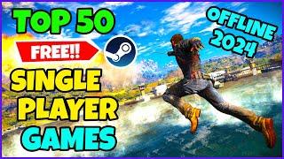 Top 50 FREE Single Player/Offline Games on Steam (2024)