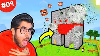  R.I.P MY HOUSE  | Minecraft Survival #9 | Hitesh KS