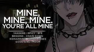 [Boyfriend ASMR][SPICY] Dominant Yandere Boyfriend "Kidnaps" You [M4F][Beg][MDom][Good Girl][Kisses]