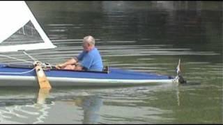 2009 Met Klepper vouwboot zeilen op  Ammersee