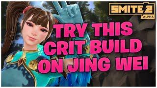 TRY THIS CRIT BUILD ON JING WEI! SMITE 2