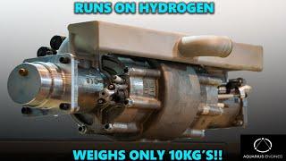 This Tiny 10kg Hydrogen powered engine, gives us a viable alternative to fossil fuels