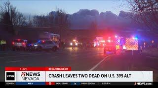 Two killed in two car crash in Pleasant Valley