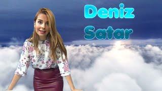 Deniz Satar in Red Leather Skirt