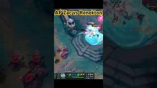 Full AP Zac vs Renekton#lol #outplay #riot #noxus #gaming #lolshorts #league #zac #renekton #short