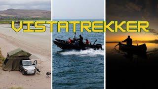 Vistatrekker channel trailer 4K, Choose Network Camping, RIB adventures, Canoe adventures & fixes