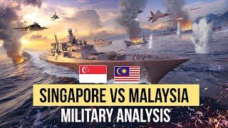 Shocking Comparison: Singapore vs Malaysia Military Power || Singapore-Malaysia Military Analysis