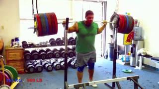 800 pound / 363 kg Squat  - ATG 100% RAW