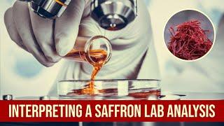 How to Read a Saffron Lab Analysis | Interpreting the Results