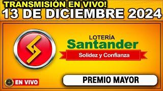 Resultado LOTERIA DE SANTANDER del VIERNES 13 de diciembre 2024