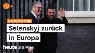 heute journal vom 01.03.25 Folgen von Trump-Eklat, Reaktionen der Ukraine, Appell von Nato-Chef