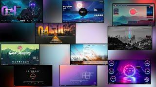 Best of best - Top 10 rainmeter skins