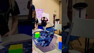 NEW PR SINGLE! 2.10 SECONDS! CWAAC '24 - 2x2 R1, S5 #cube #speed #shorts #fun #fyp #wow #amazing