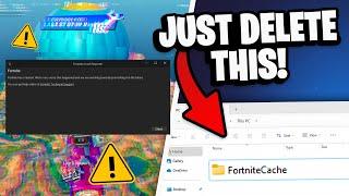 How To Fix Fortnite Crashing on PC in Chapter 2 Remix! (Fortnite Crash Reporter Fix)