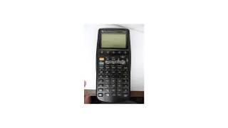 Texas Instruments TI-86 Graphing Calculator