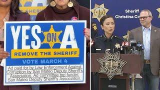 San Mateo County leaders urge community to vote 'yes' on removal of Sheriff Christina Corpus