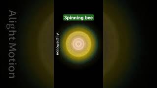 Spinning bee #tiktok #shorts