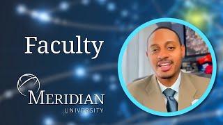 Meridian Faculty Profile: Tyshawn Jenkins