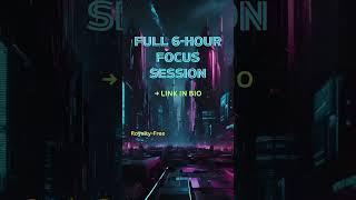 6-HOUR CYBER FOCUS SESSION IS LIVE 