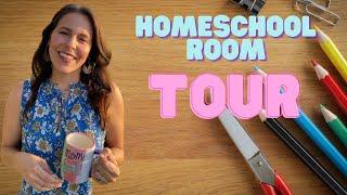 HOMESCHOOL ROOM TOUR || Homeschool Honey Pot || Tips and Ideas