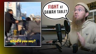 The Warner FIGHTS at Dawah Table [Viral Video Reaction]