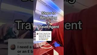 Side Income: Travel Agent #travelagent #flightattendant #cabincrew #stewardess #sideincome