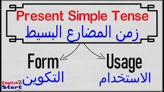 (27) {شرح قاعدة زمن المضارع البسيط {الجزء الاول  Present Simple Tense